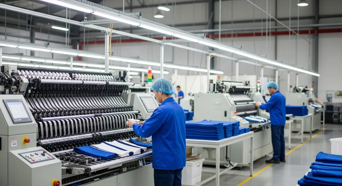 Industrial embroidery unit